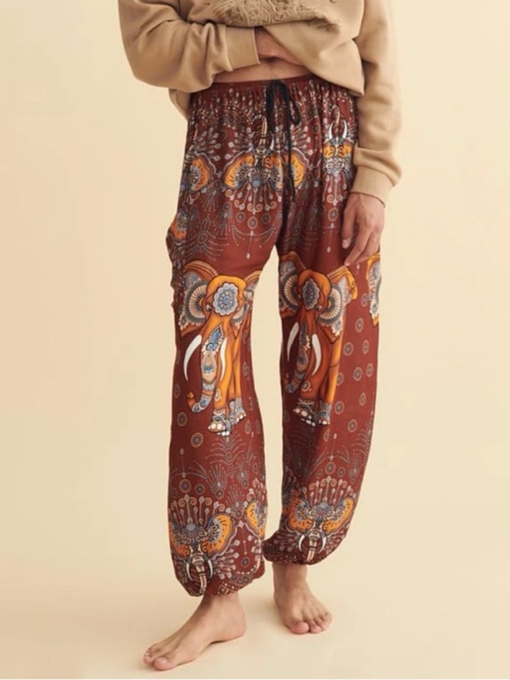 NWOT- Earthbound Trading Co ‘Elephant’ Harem Pant